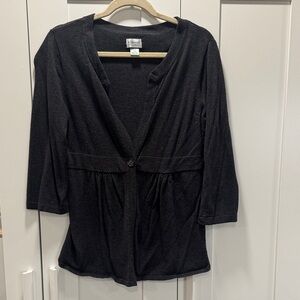 Motherhood Black Buttoned Cardigan Size Medium